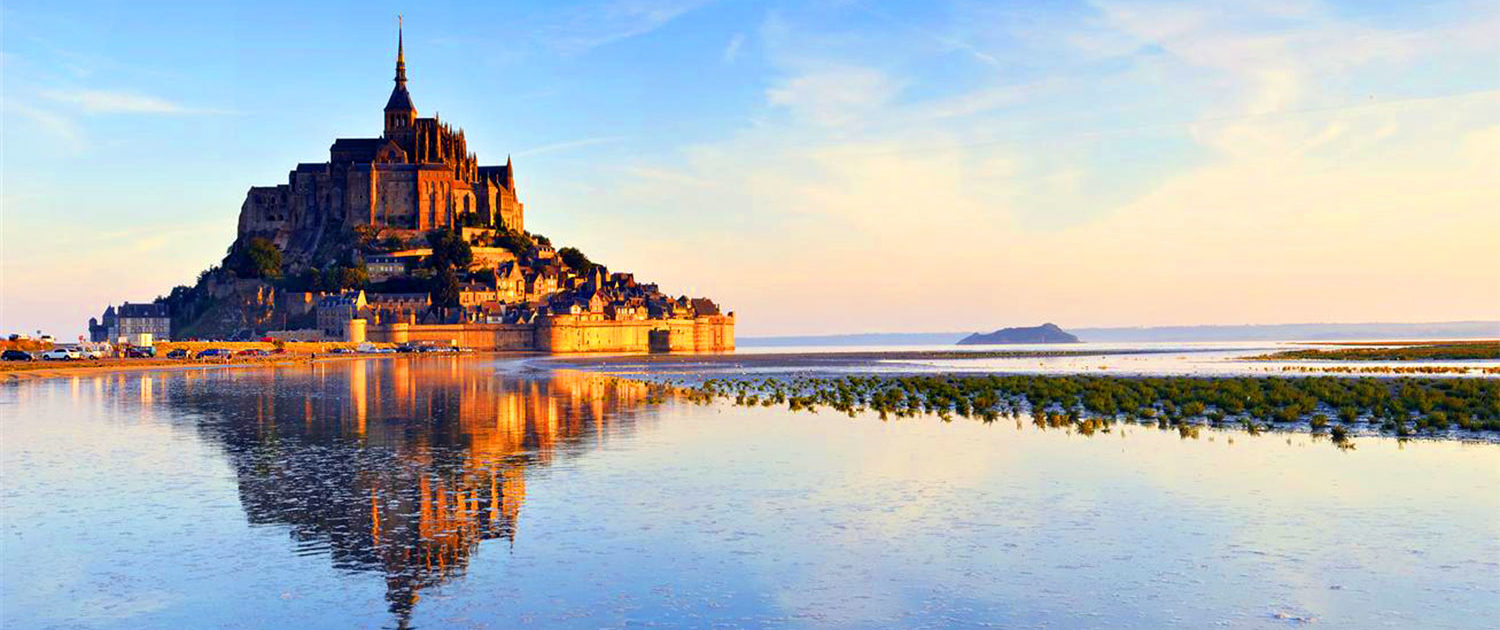 Le Mont-Saint-Michel à marée haute