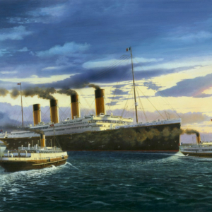 Exposition sur le Titanic à la cité de la mer de Cherbourg