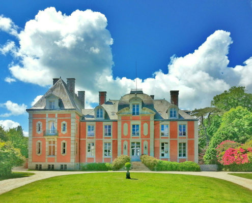 Le château de Chantore à Bacilly