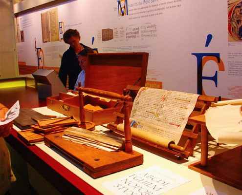 Le musée des manuscrits du Mont-Saint-Michel