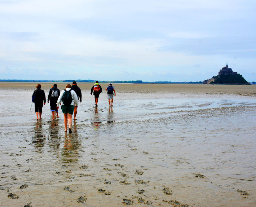 Traversée de la baie du Mont-Saint-Michel avec guide