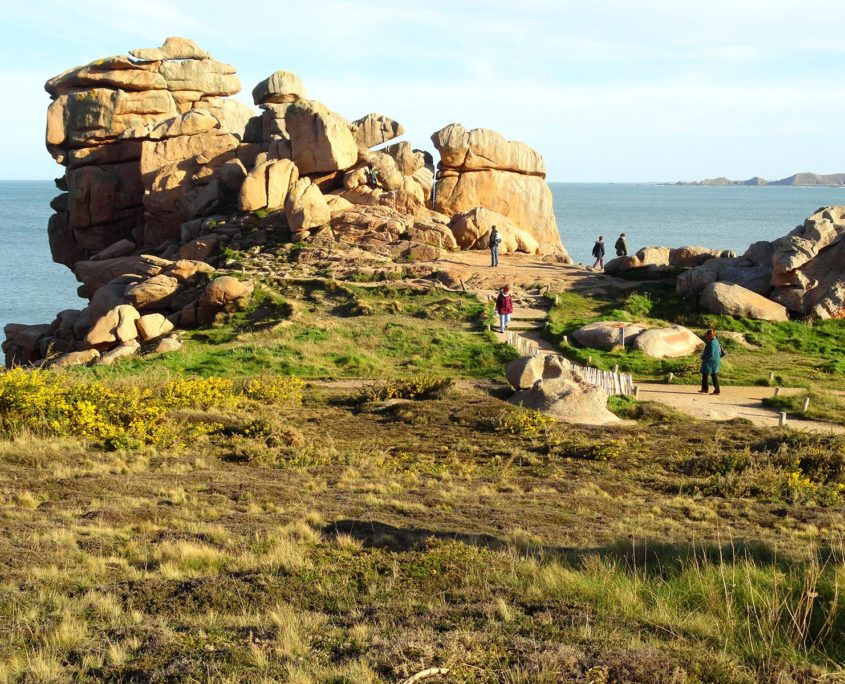 Chaos de Granit Rose et promenade sur le sentier des douaniers