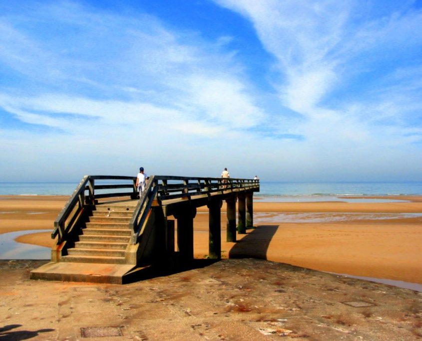 Omaha Beach, l'une des plages du débarquement