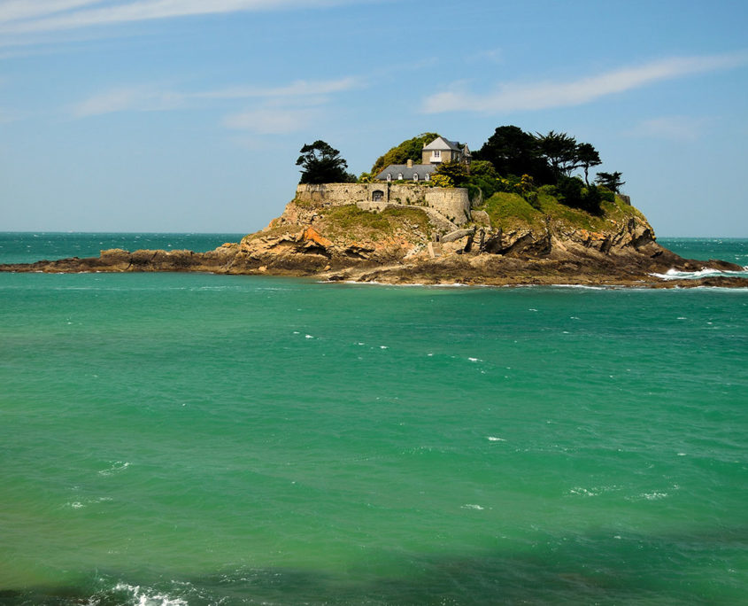 L'île et le Fort du Guesclin sur les côtes de Saint-Malo