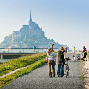 Balade au Mont-Saint-Michel en famille