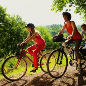 Balade en vélo et en famille