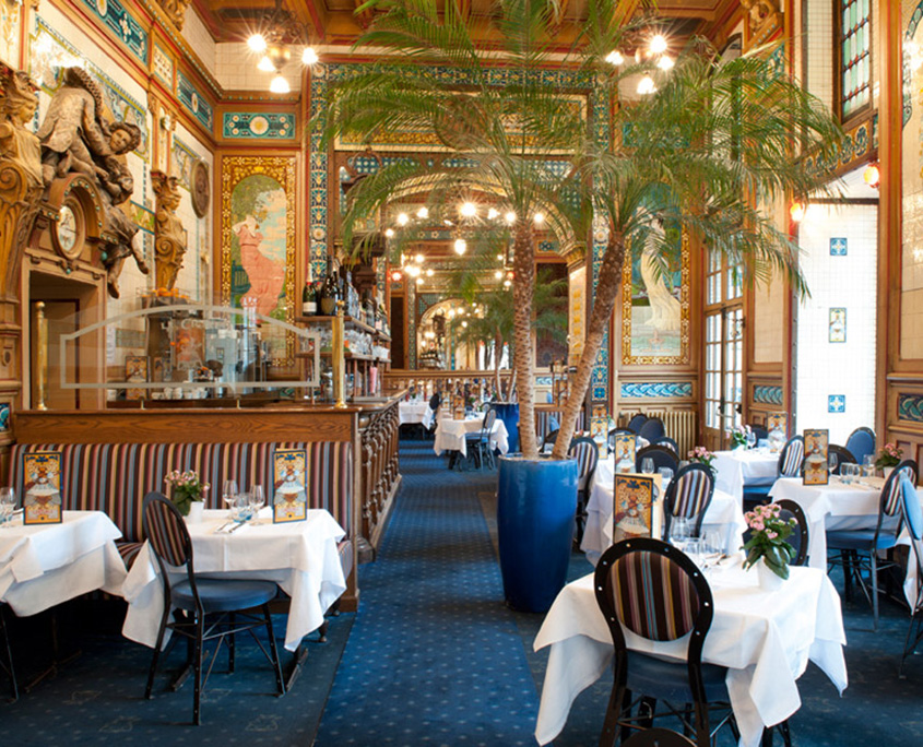 Brasserie historique la Cigale à Nantes