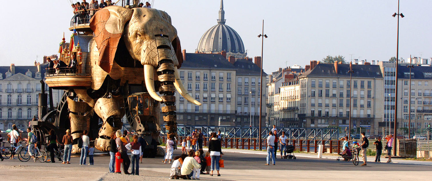 L'éléphant du voyage à Nantes