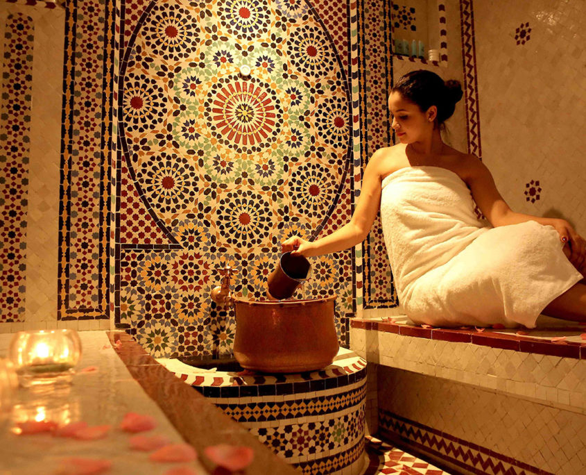 Détente au hammam