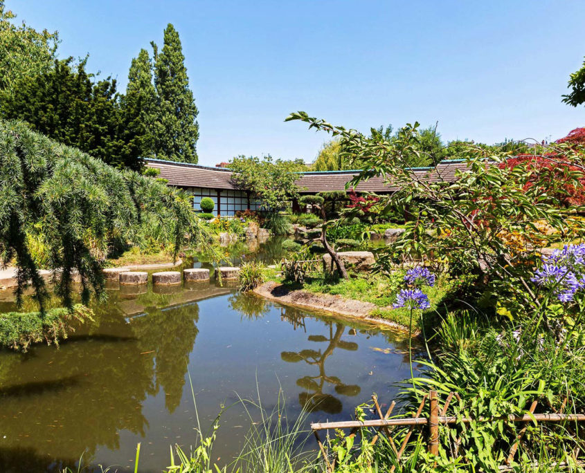 L'île de Versailles et le jardin japonais à Nantes