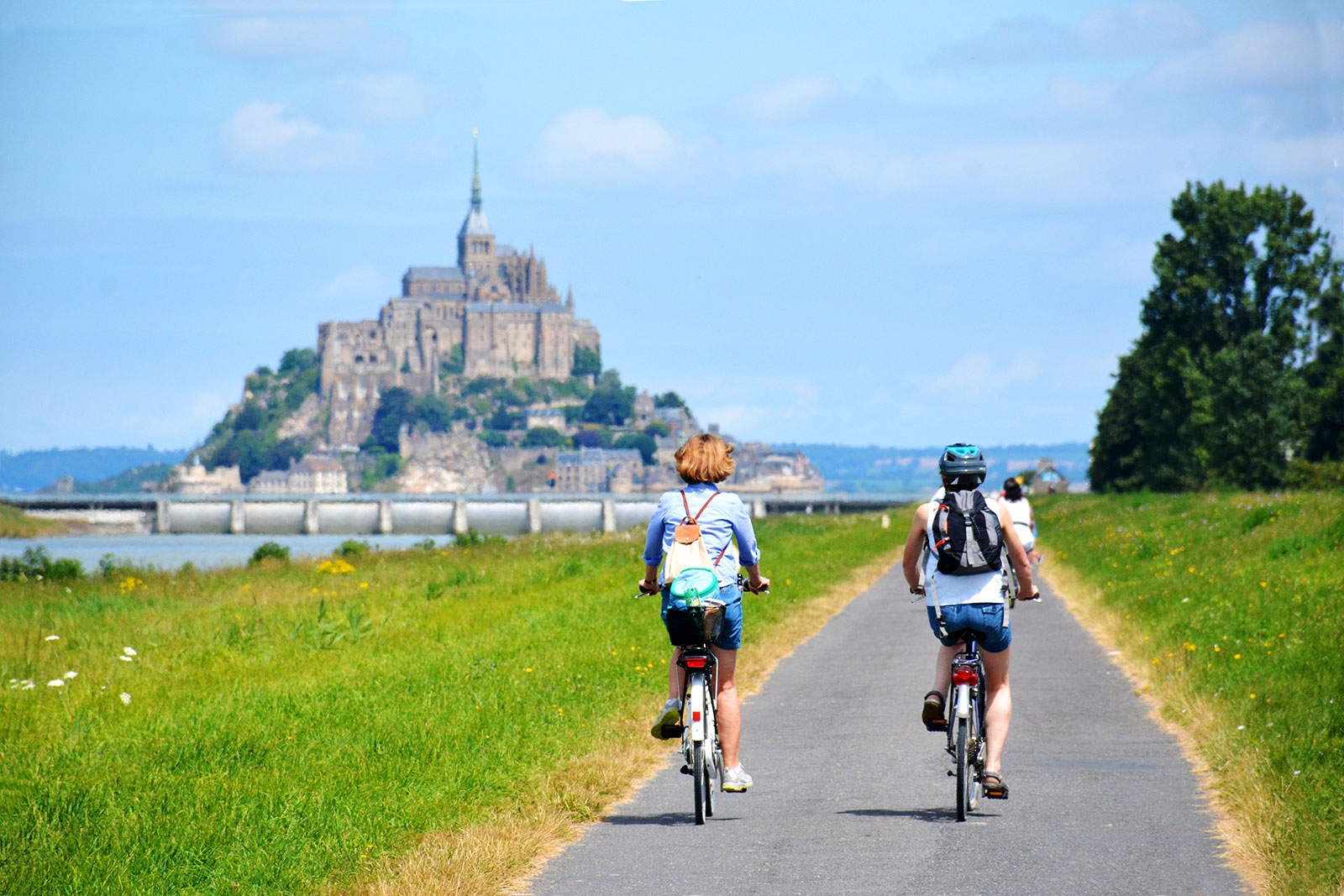 Balade au Mont-Saint-Michel à vélo