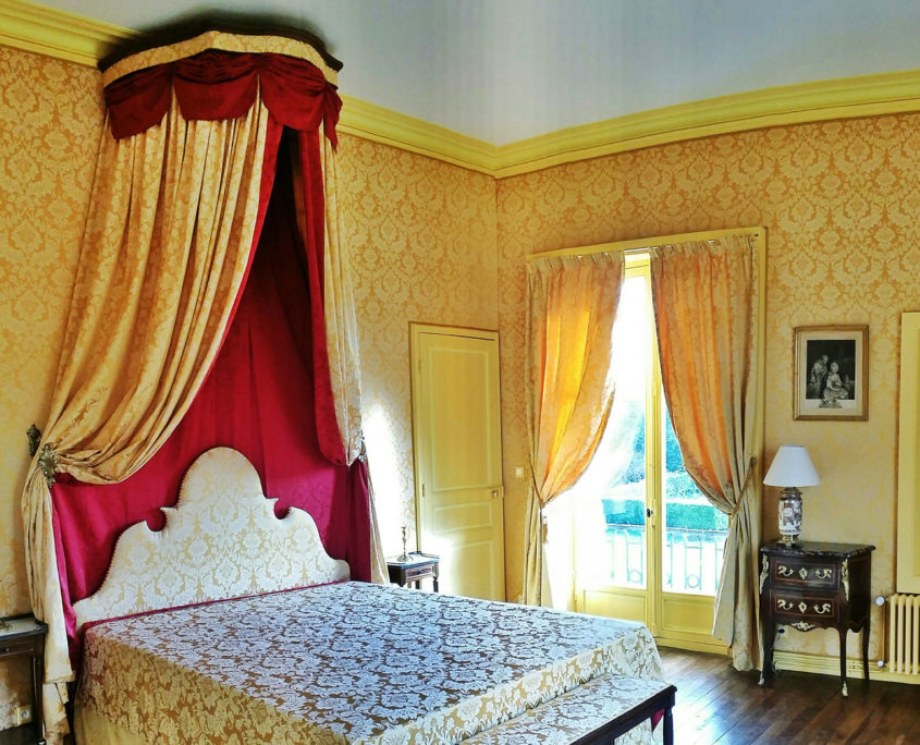 Chambre du château de Chantore