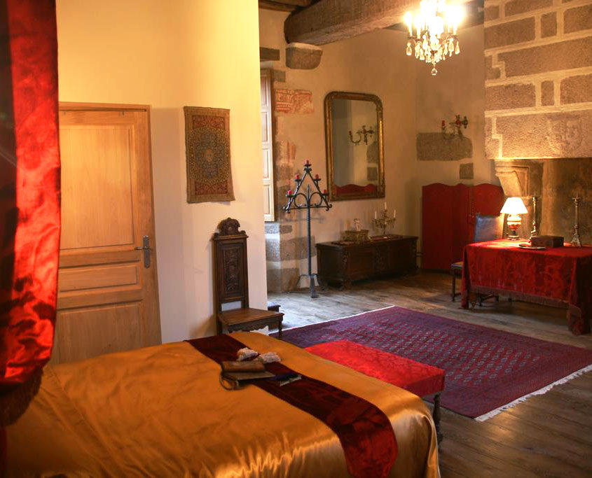 Une chambre du Manoir de la branche