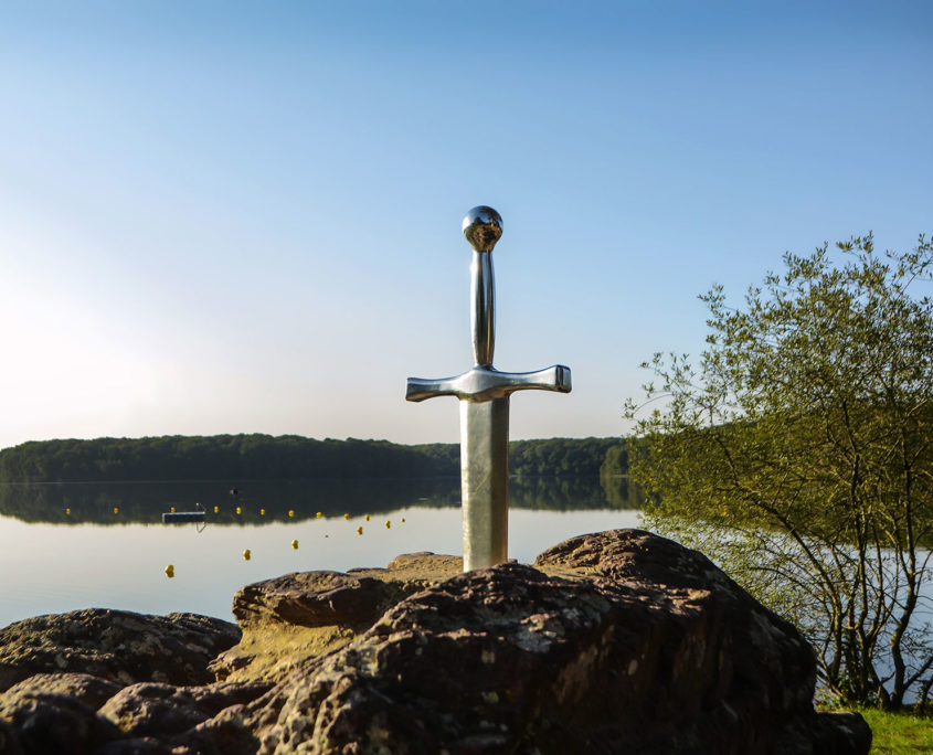 Excalibur et le lac de Tremelin