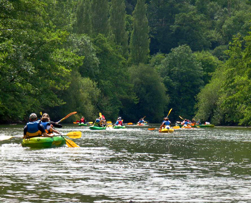 Canoë-kayak en suisse normande