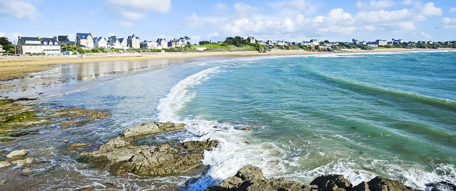 La plage du pont à Saint-Malo