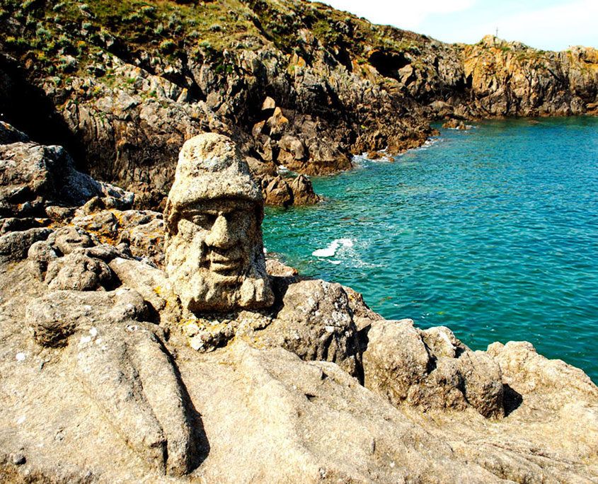 Les rochers sculptés de Rothéneuf