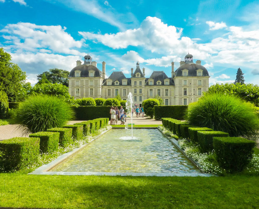 La fontaine du Château de Cheverny