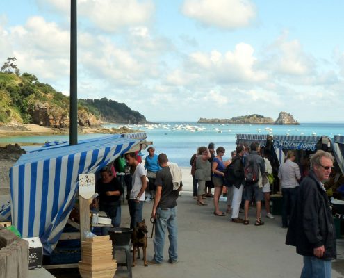 Marché aux huîtres de Cancale