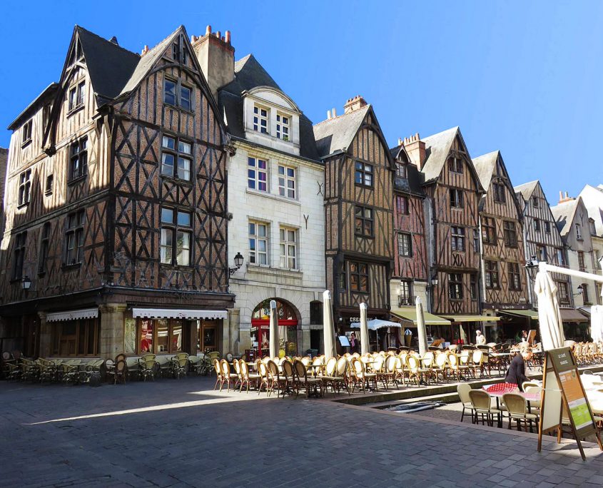 Place Plumereau à Tours