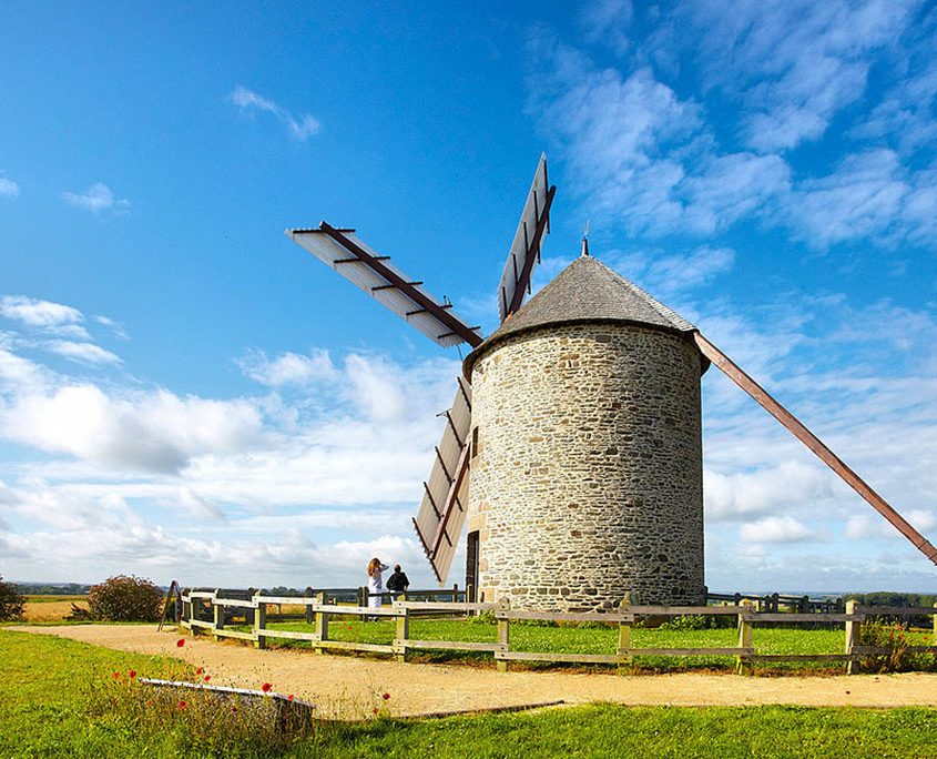 Le moulin de Moidrey près du Mont-Saint-Michel