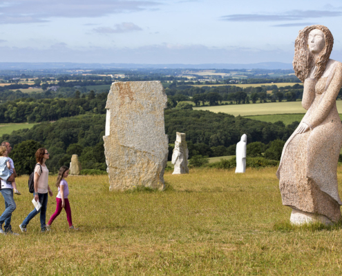 Visite en famille vallée des Saints