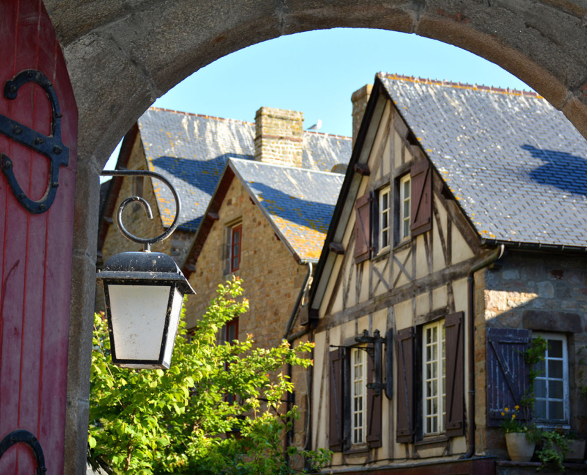 Maison à l'intérieur du Mont-Saint-Michel